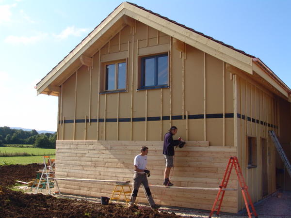 Peindre une maison ossature bois