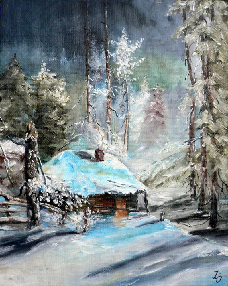 Peindre maison en hiver