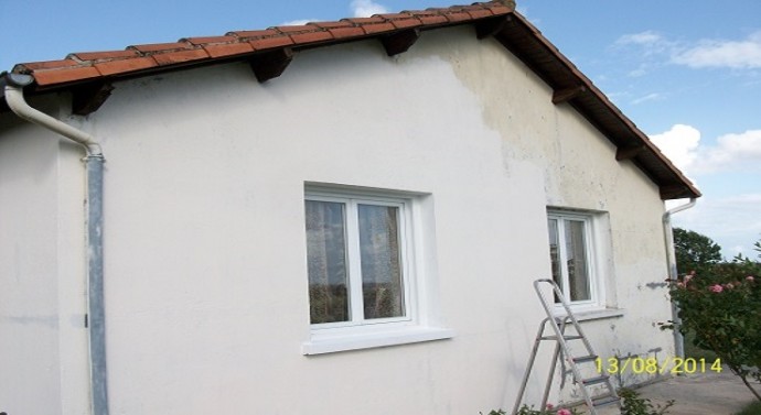 Peinture maison facade
