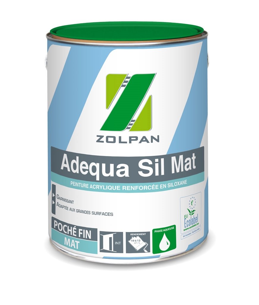 Peinture acrylique mat zolpan