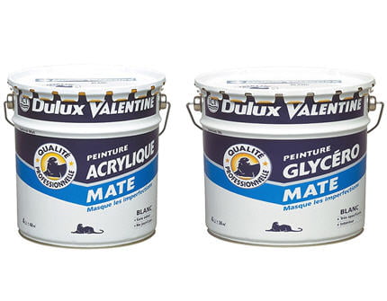 Peinture acrylique ou glycérophtalique
