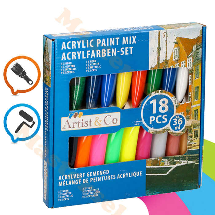 Peinture acrylique fine