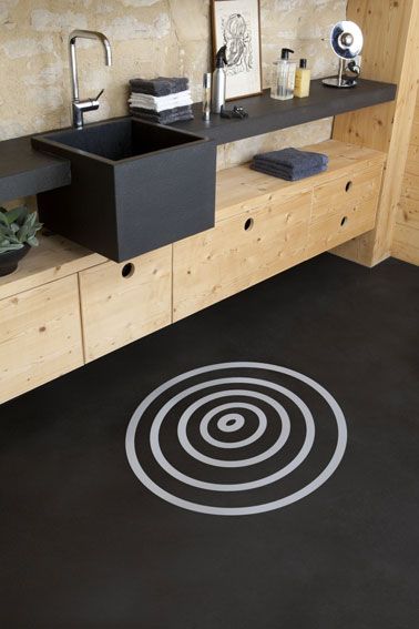 Peinture carrelage salle de bain mat