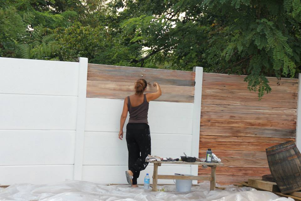 Peinture decoration exterieur