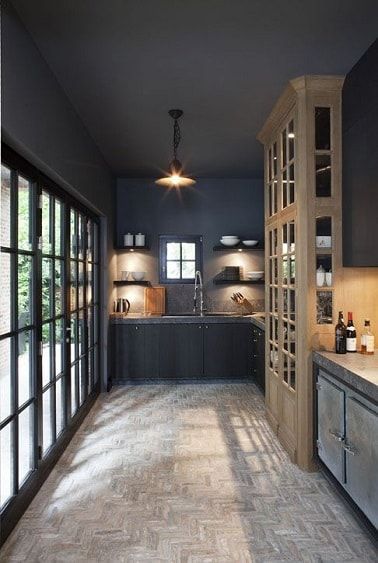 Peinture cuisine gris anthracite