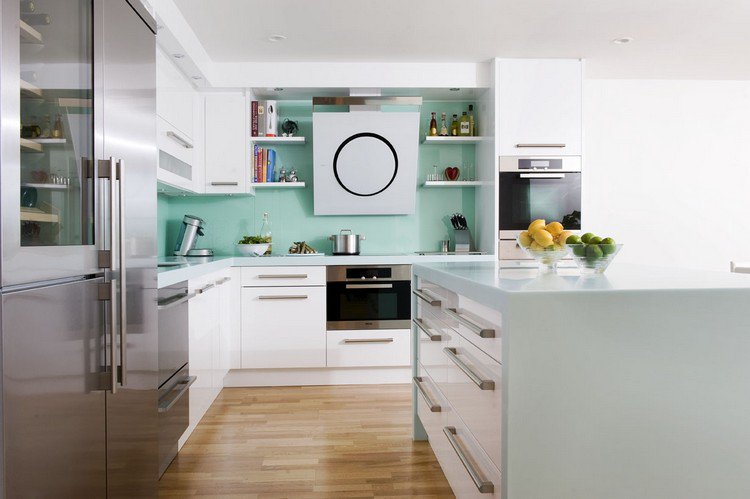 Couleur peinture mur cuisine blanche