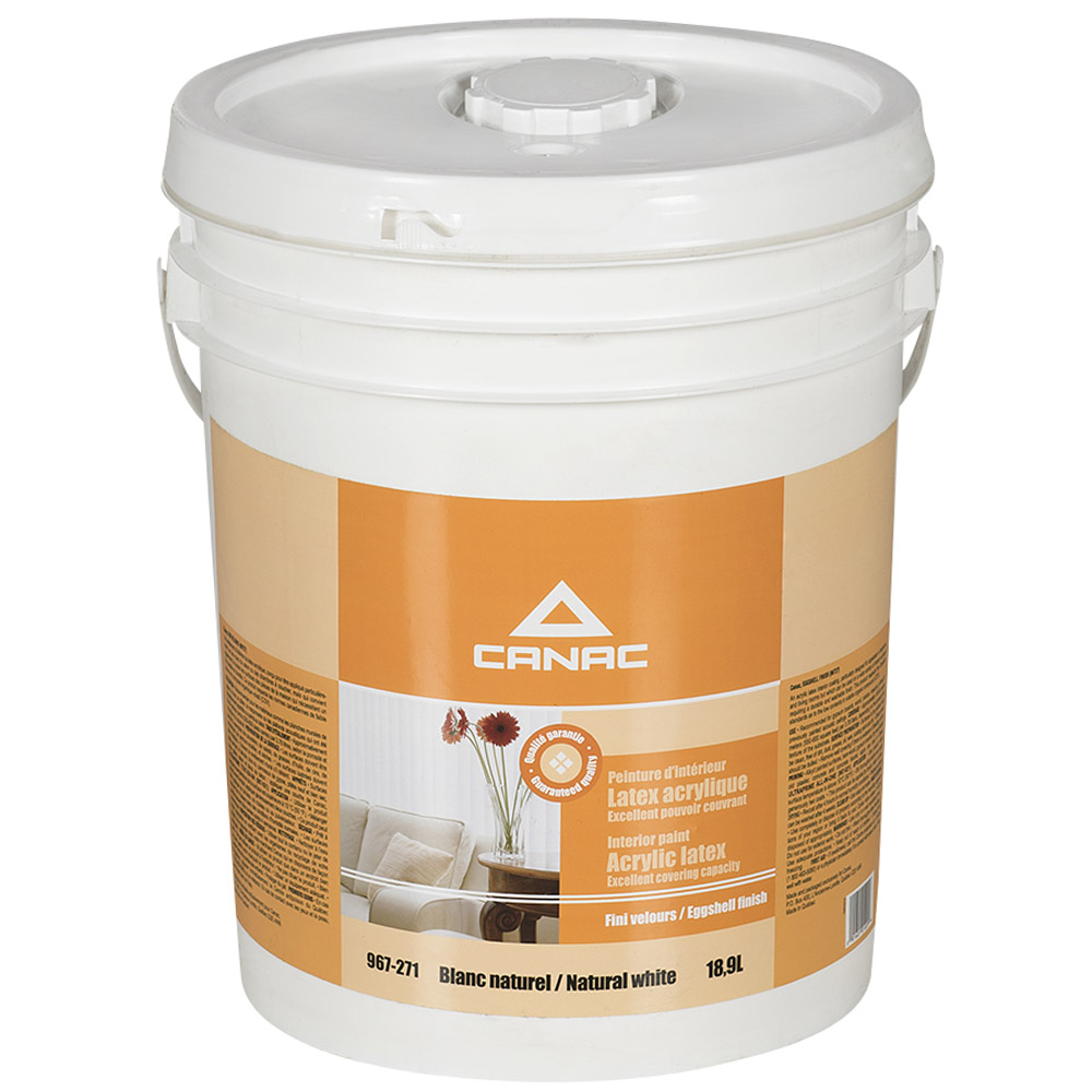 Peinture acrylique velours blanc