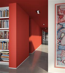 Peinture cuisine rouille