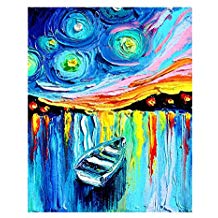 Peinture acrylique sur toile pas cher