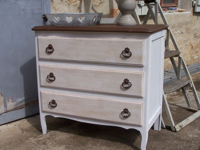 Peinture a effet meuble cuisine