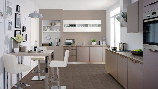 Peinture beige taupe cuisine
