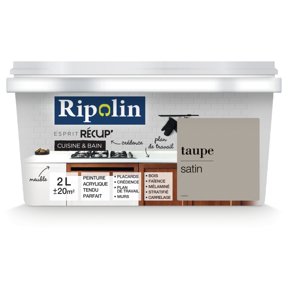 Peinture carrelage cuisine ripolin