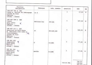 Tarif peinture carrosserie pare choc