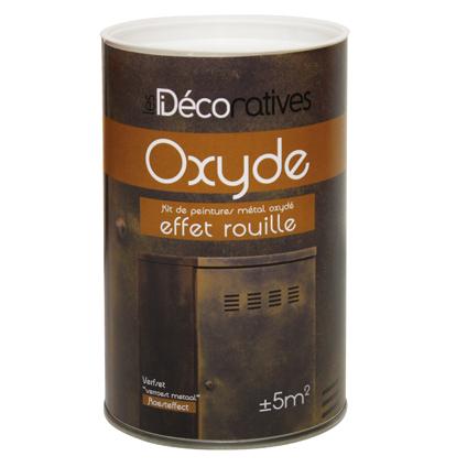 Maison deco peinture effet rouille