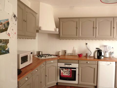 Peinture cuisine bois rustique