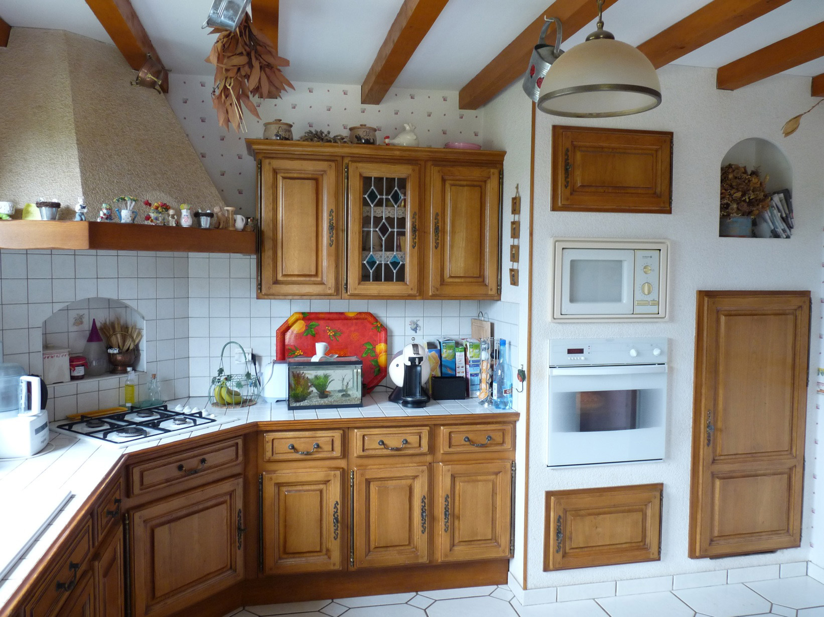 Couleur de peinture pour cuisine en chene