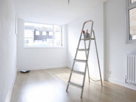 Peinture maison non chauffée
