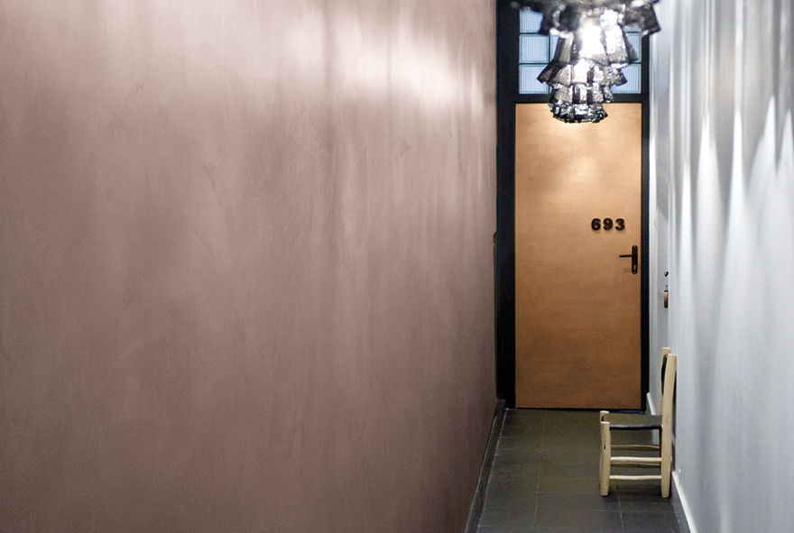 Peinture carrelage julien marron glacé