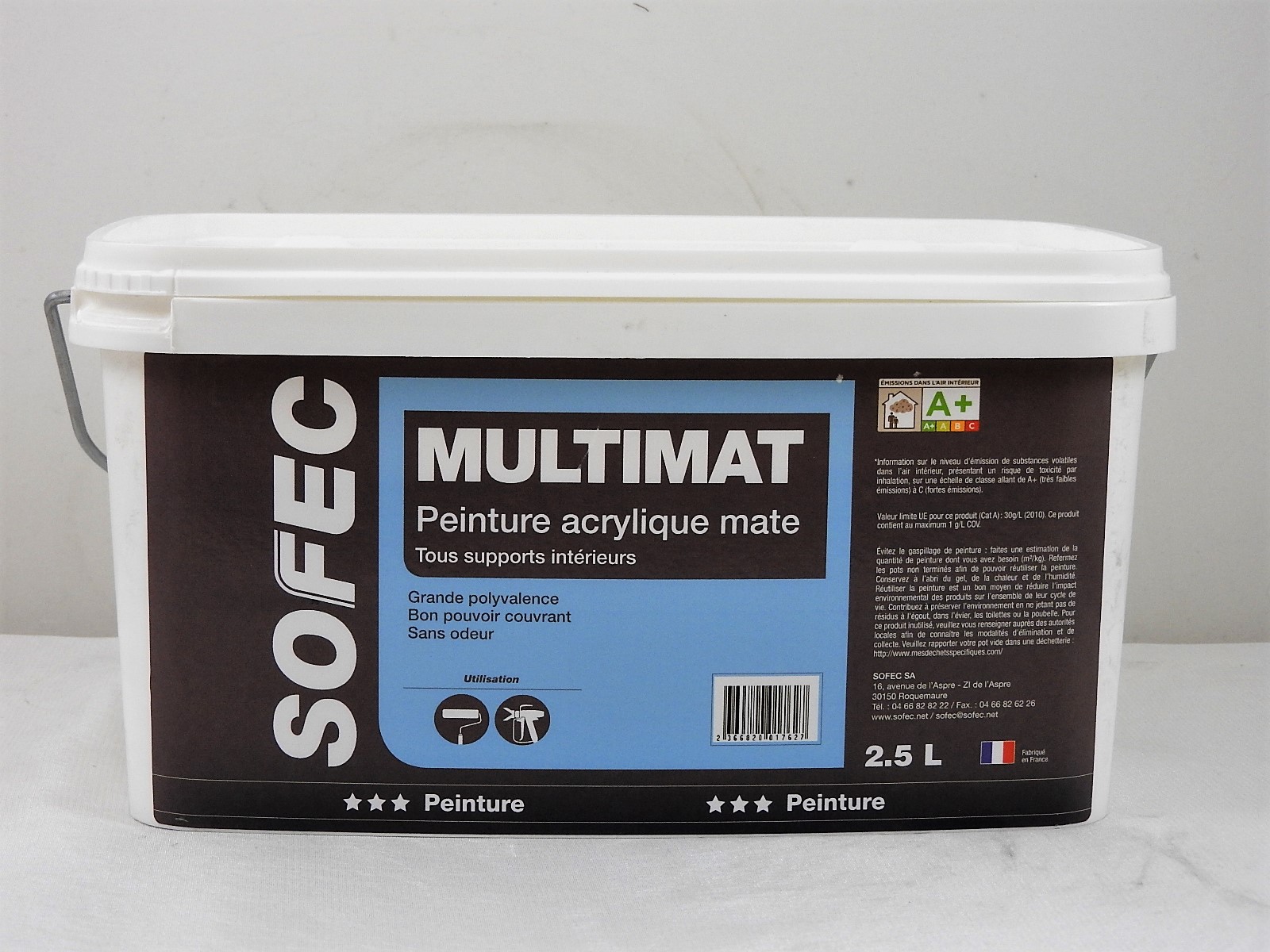 Peinture intérieure acrylique pas cher
