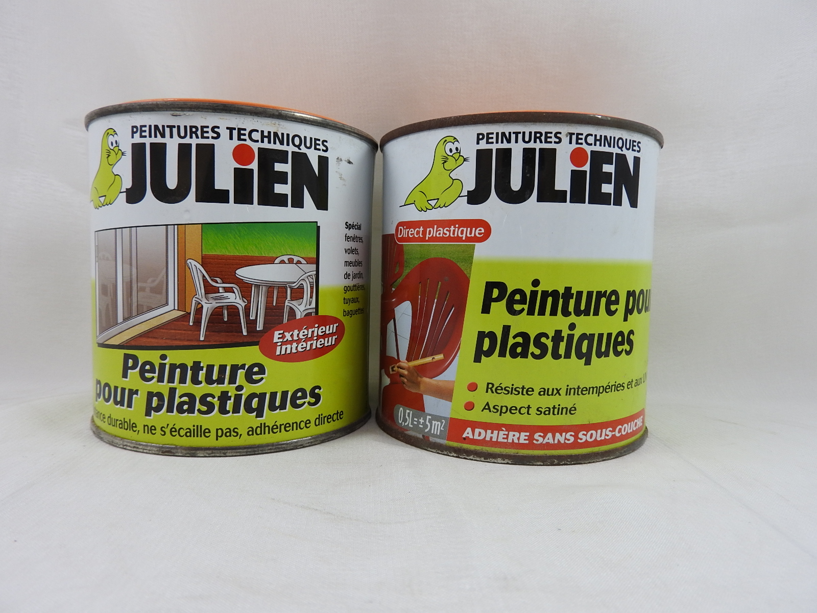 Peinture acrylique plastique