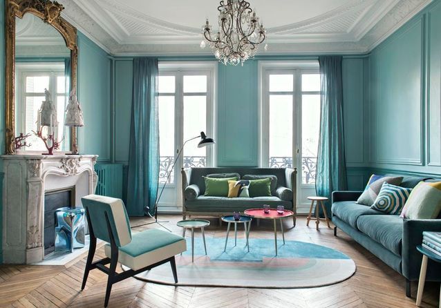 Deco peinture appartement haussmannien