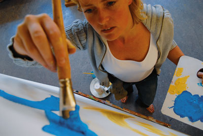 Peinture acrylique sur toile conseils