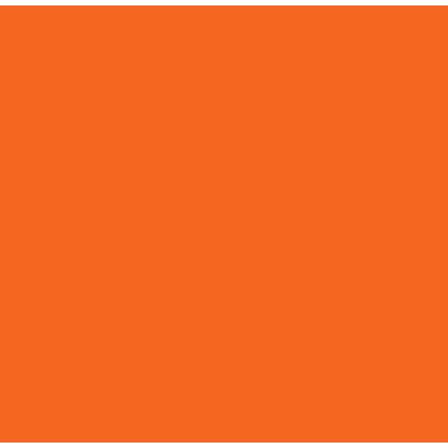 Peinture acrylique orange