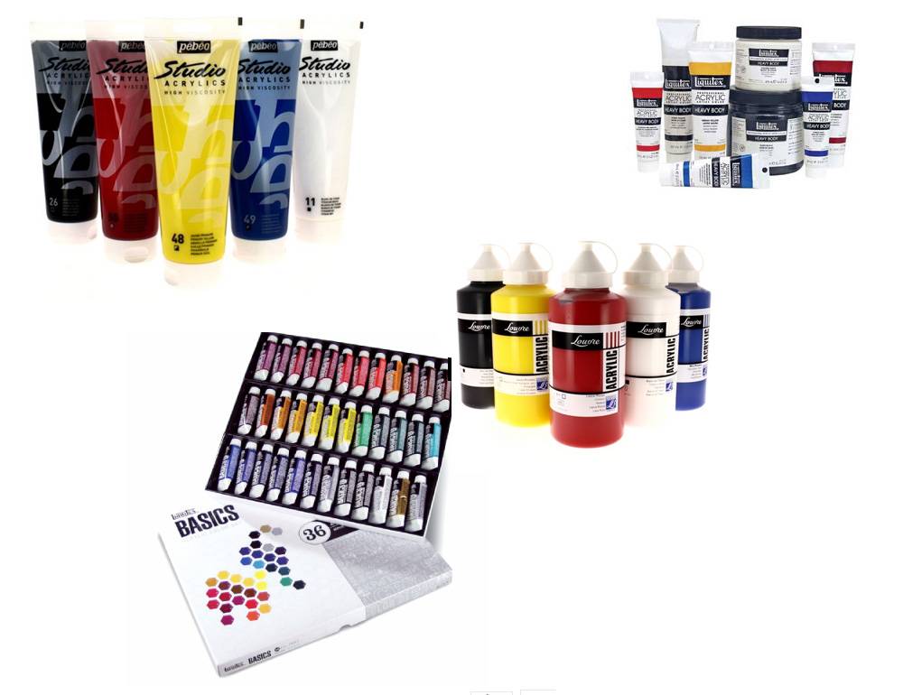 Peinture acrylique achat