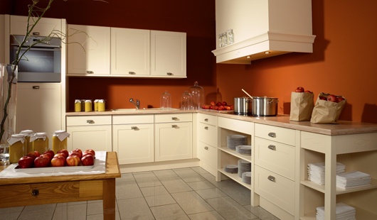 Peinture cuisine marron