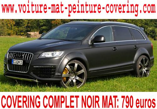Devis peinture toit voiture