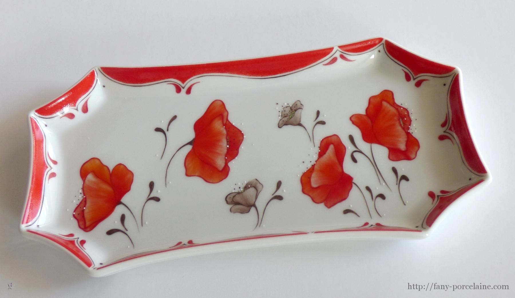 Peinture porcelaine deco noel