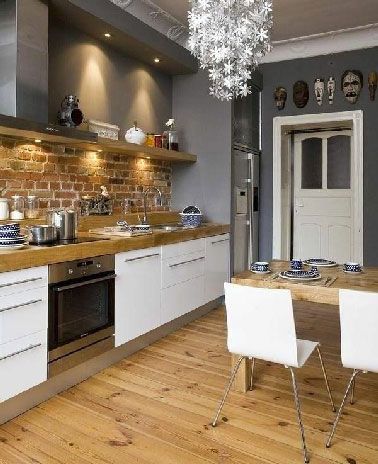 Quelle couleur de peinture pour cuisine en bois