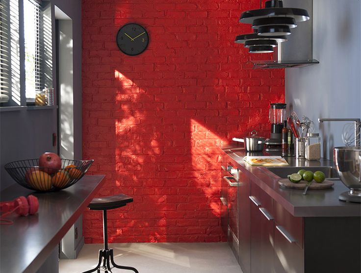 Peinture mur cuisine 2017