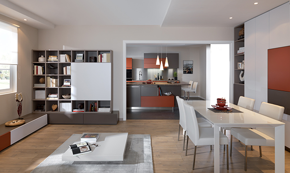 Couleur peinture cuisine et salon