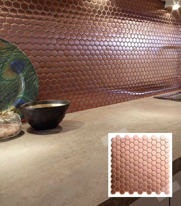 Peindre une hotte de cuisine en cuivre