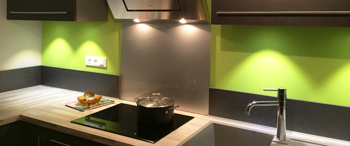 Peindre sa cuisine en vert anis