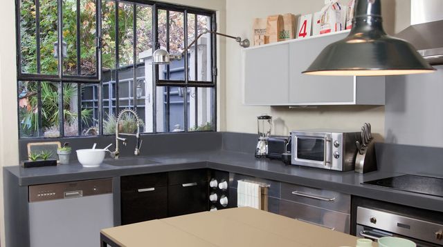 Peinture blanche cuisine pas cher