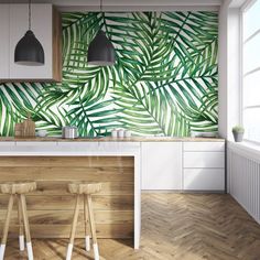 Cuisine peinture ou tapisserie