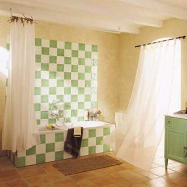 Peinture revetement carrelage salle de bain