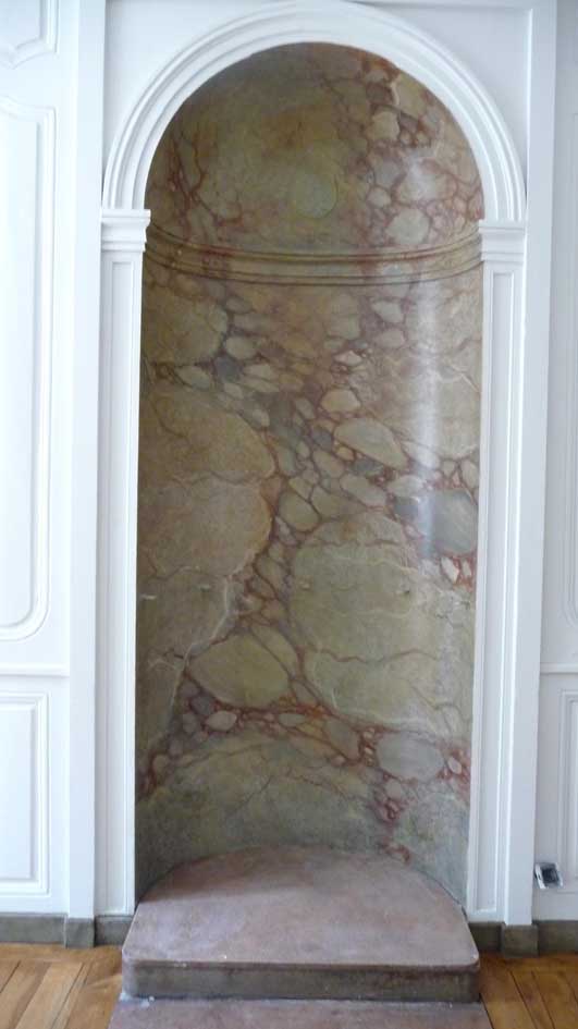 Decoration peinture faux marbre