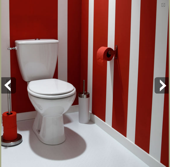 Peinture deco toilette