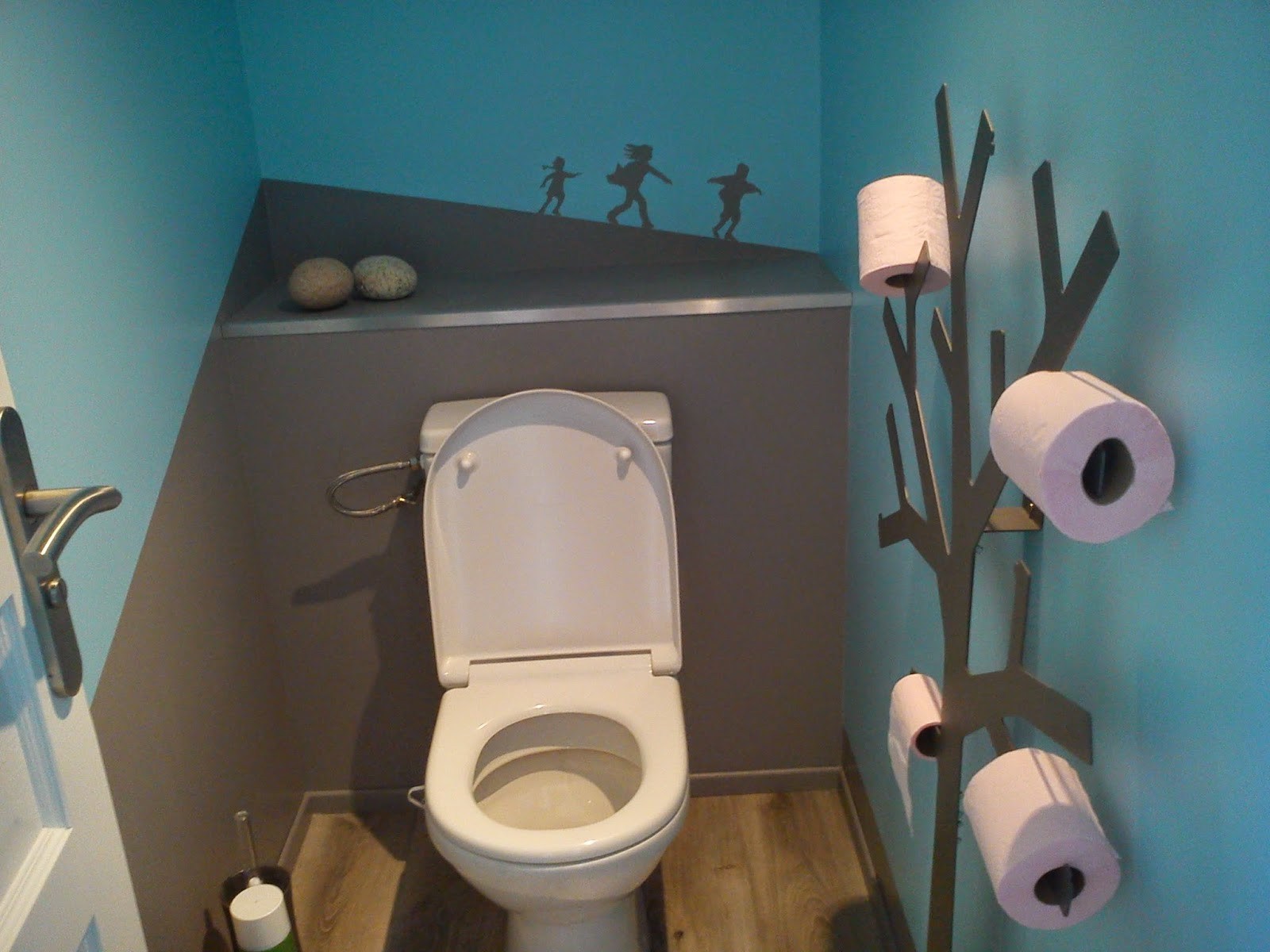 Peinture deco pour wc