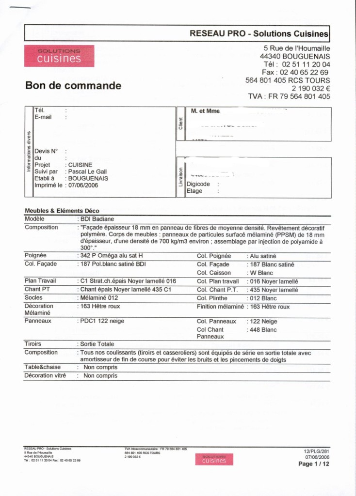 Exemple de devis peinture gratuit