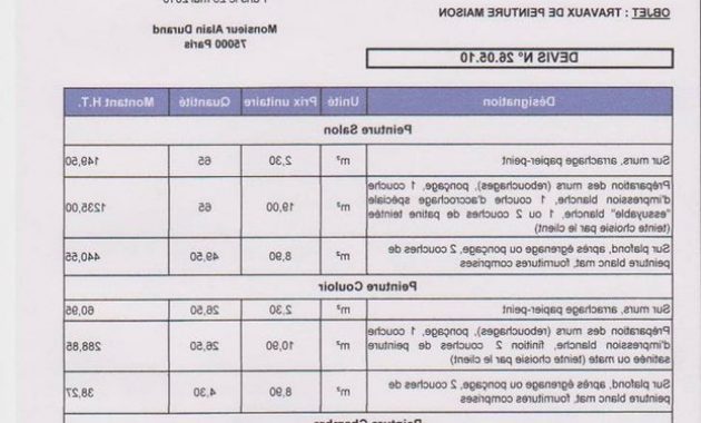 Devis peinture le havre