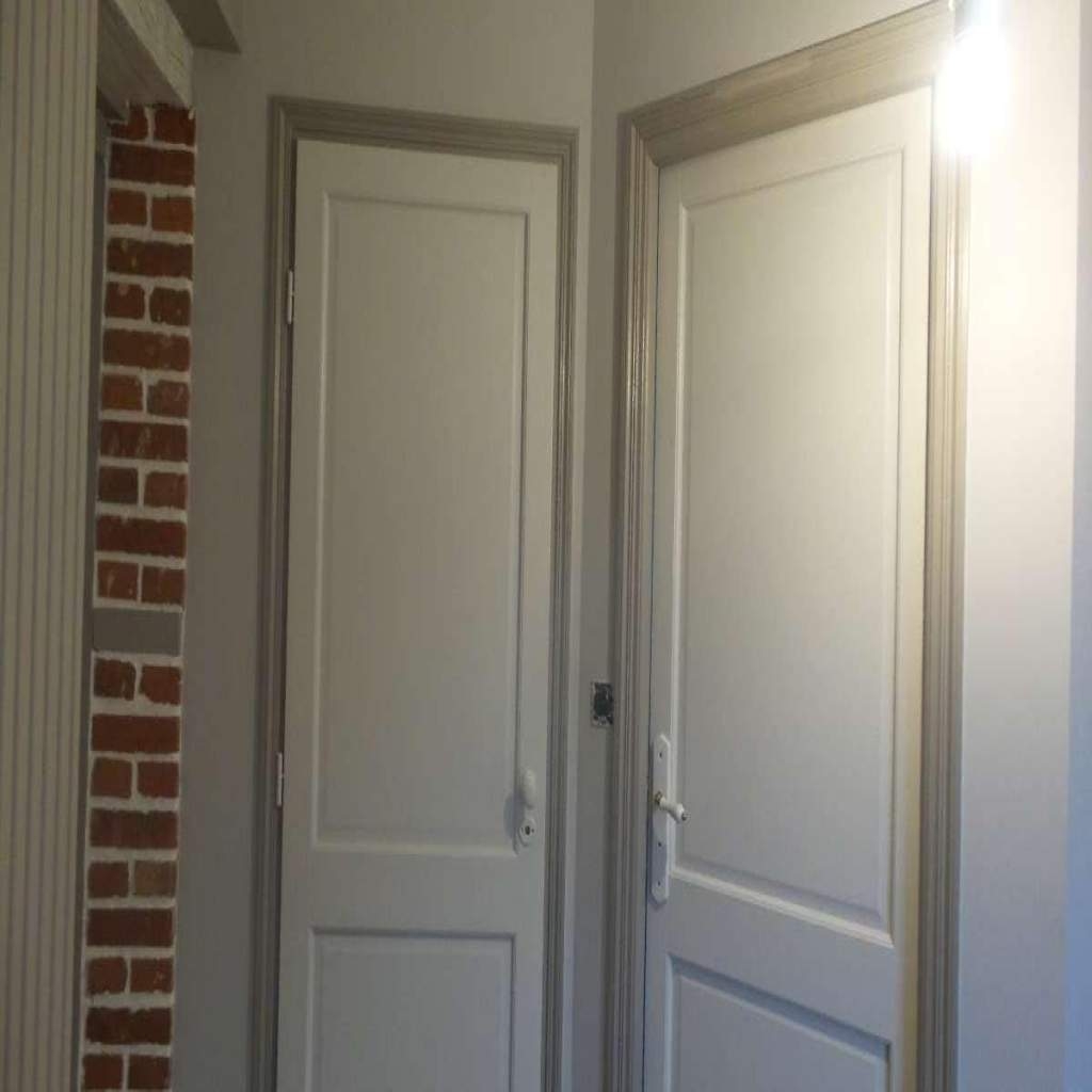 Peinture déco porte intérieure