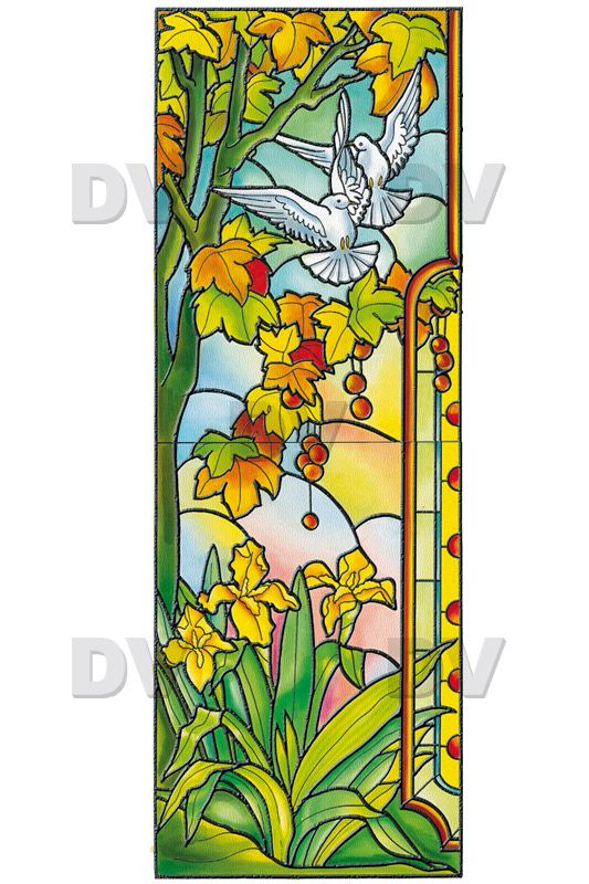 Travaux manuels peinture sur verre