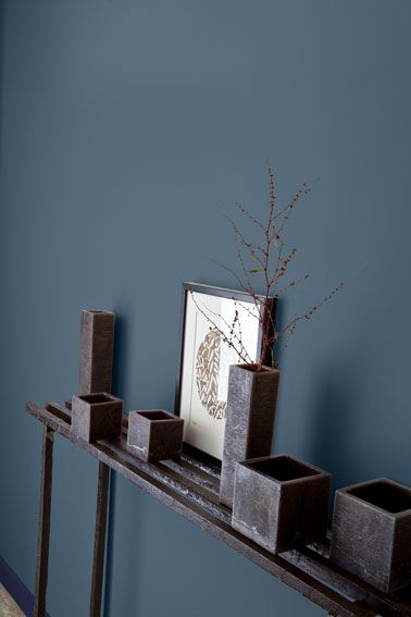 Peinture bleu anthracite cuisine