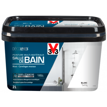 Peinture v33 pour carrelage salle de bain