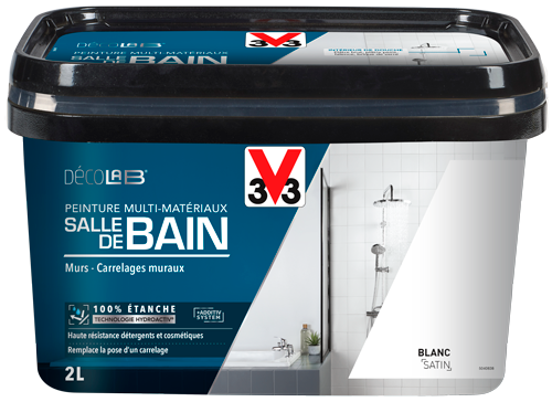 Peinture carrelage salle de bain v33
