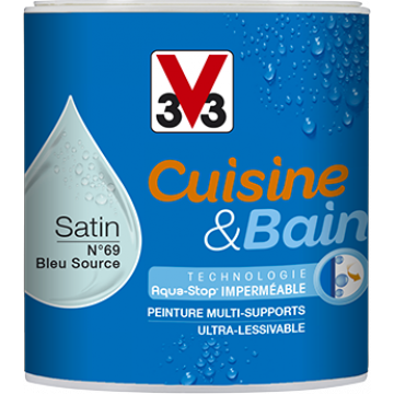 Peinture acrylique pour cuisine et salle de bain